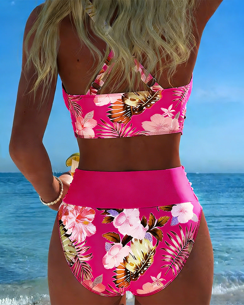 Jolina | Bikini floral que no pasa desapercibido
