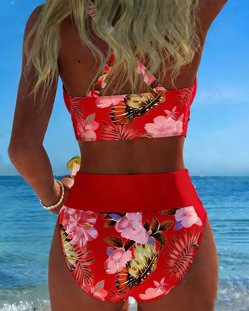 Jolina | Bikini floral que no pasa desapercibido