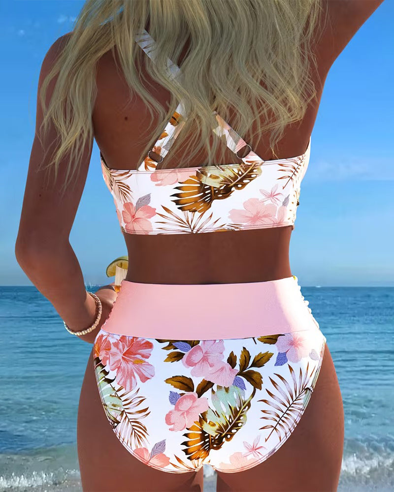Jolina | Bikini floral que no pasa desapercibido
